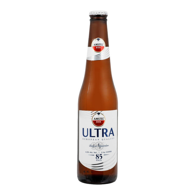 CERVEZA AMSTEL ULTRA BOTELLA 355ML - Vinosylicores.com