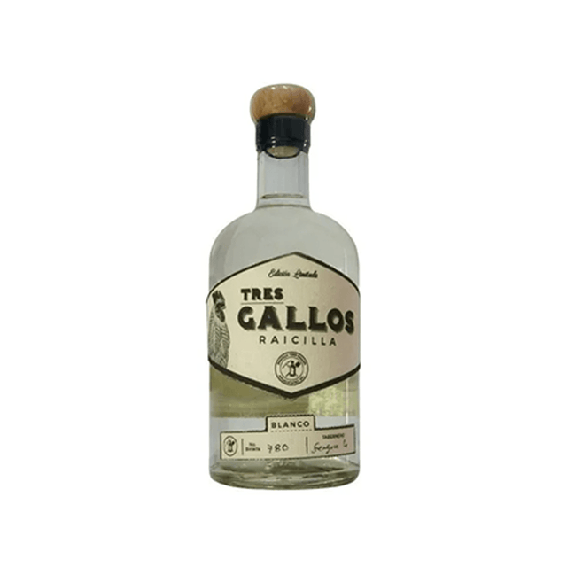 RAICILLA TRES GALLOS BLANCO 750ML - Vinosylicores.com
