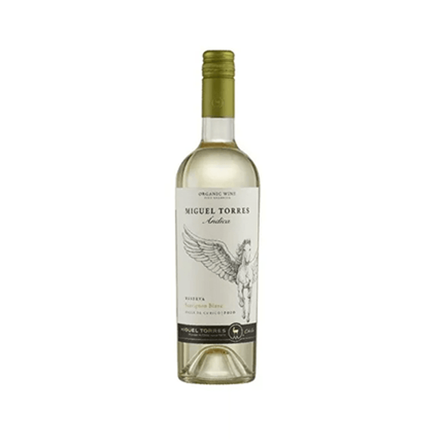 VINO BLANCO ANDICA SAUV BLANC TORRES ORG 750ML - Vinosylicores.com