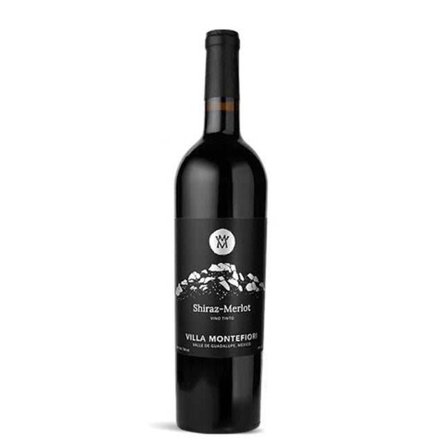 VINO TINTO VILLA MONTEFIORI SHIRAZ MERLOT 750ML - Vinosylicores.com