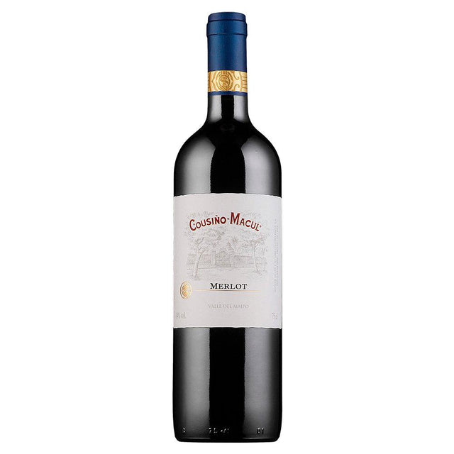 VINO TINTO COUSIÑO MACUL MERLOT 750ML - Vinosylicores.com