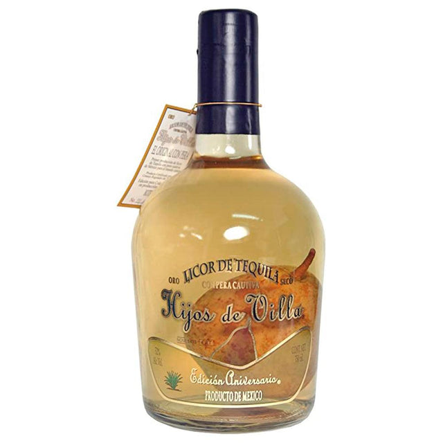 LICOR DE TEQUILA HIJOS DE VILLA CON PERA 750ML - Vinosylicores.com