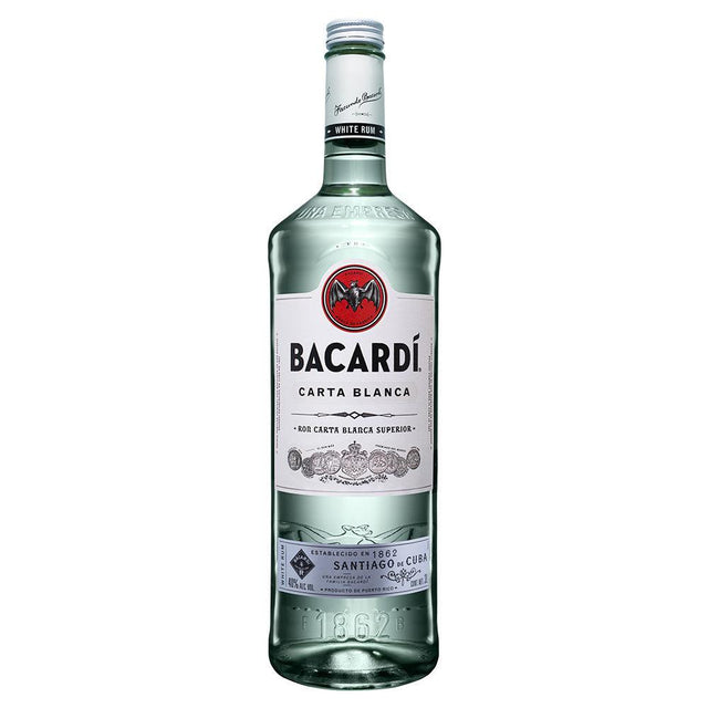 RON BACARDI CARTA BLANCA 3000ML - Vinosylicores.com