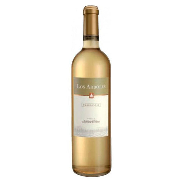 VINO BLANCO LOS ARBOLES CHARDONNAY 750ML - Vinosylicores.com