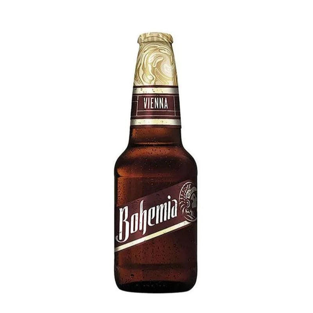 CERVEZA BOHEMIA OBSCURA BOTELLLA 355ML - Vinosylicores.com