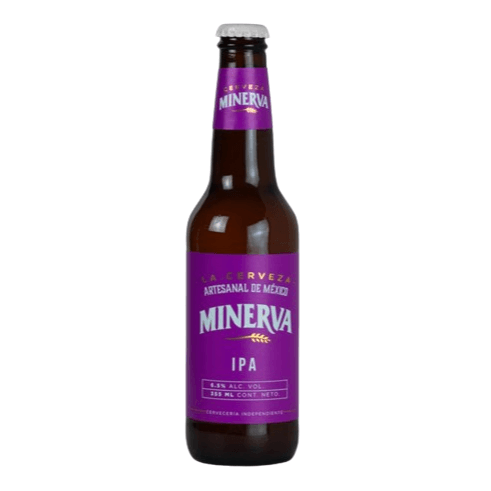 CERVEZA MINERVA IPA 355ML - Vinosylicores.com