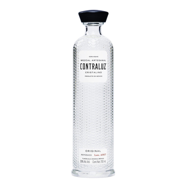 MEZCAL CONTRALUZ REPOSADO CRISTALINO 700ML - Vinosylicores.com