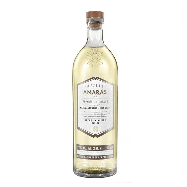 MEZCAL AMARAS REPOSADO ESPADIN 750ML - Vinosylicores.com