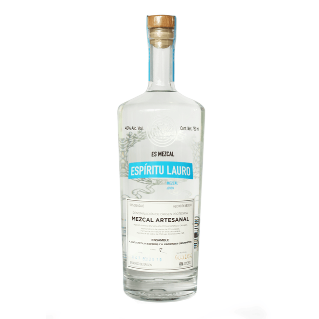 MEZCAL ESPIRITU LAURO JOVEN 750ML - Vinosylicores.com