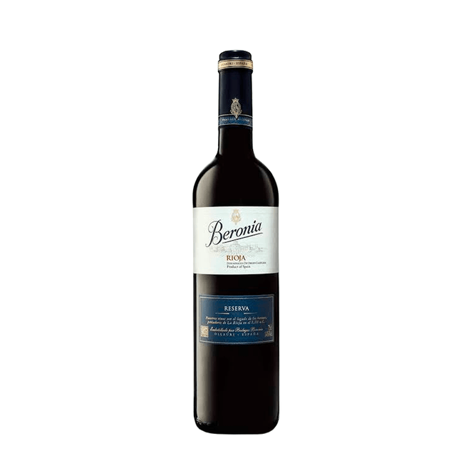 VINO TINTO BERONIA RESERVA 750ML - Vinosylicores.com