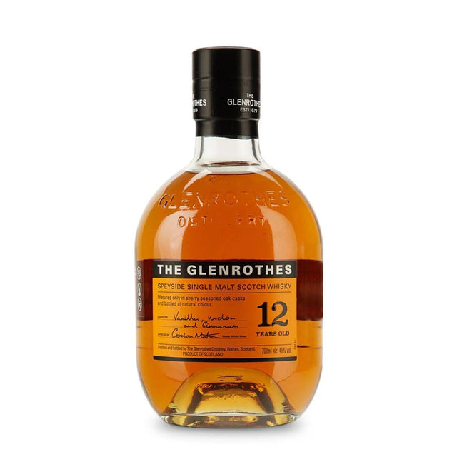 WHISKY 12 GLENROTHES SINGLE MALT 700ML - Vinosylicores.com