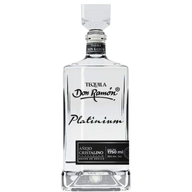 TEQUILA DON RAMON AÑEJO CRISTALINO PLATINUM 1750 ML - Vinosylicores.com