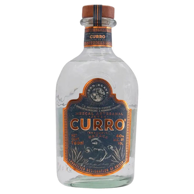 Mezcal Curro Joven Artesanal 750 ml - Vinosylicores.com