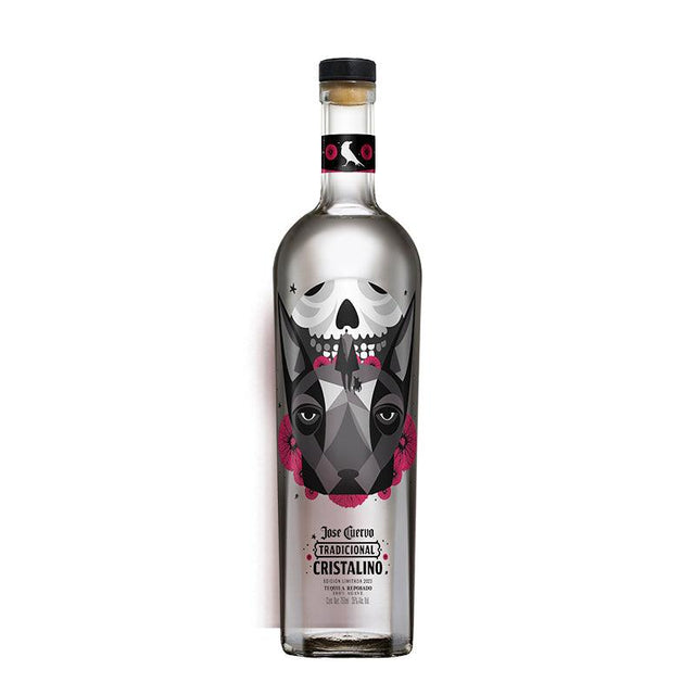 TEQUILA CRISTALINO REPOSADO 100% TRADICIONAL ED. CALAVERA 23 .750ML - Vinosylicores.com
