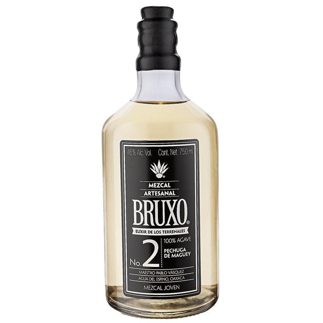 MEZCAL JOVEN 100% BRUXO NO2 PECHUGA750ML - Vinosylicores.com