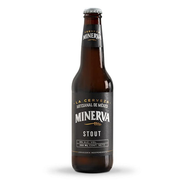 CERVEZA MINERVA STOUT 355ML - Vinosylicores.com