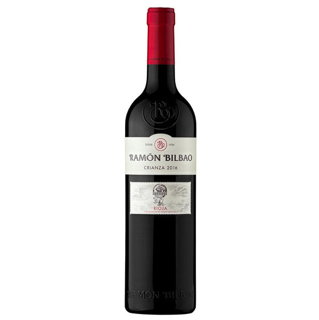 VINO TINTO RAMON BILBAO CRIANZA RIOJA 750ML - Vinosylicores.com