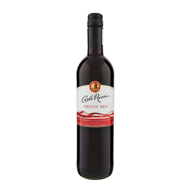 VINO TINTO CARLO ROSSI FRUITY RED 750ML - Vinosylicores.com
