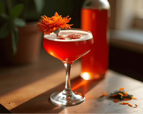 Coctel "Flor de Cempasúchil" - Vinosylicores.com