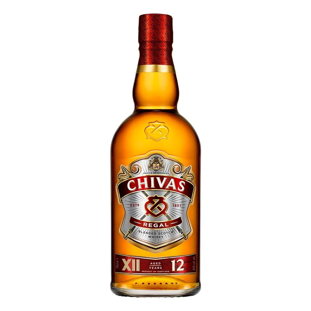 WHISKY CHIVAS REGAL 12 750 ML + CH 13 200 ML