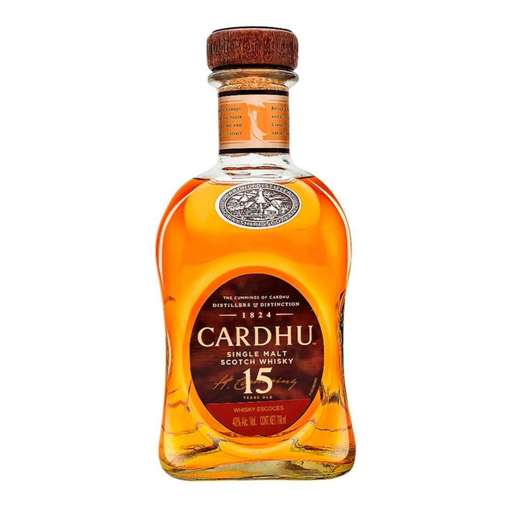 WHISKY CARDHU 15 AÑOS 700*