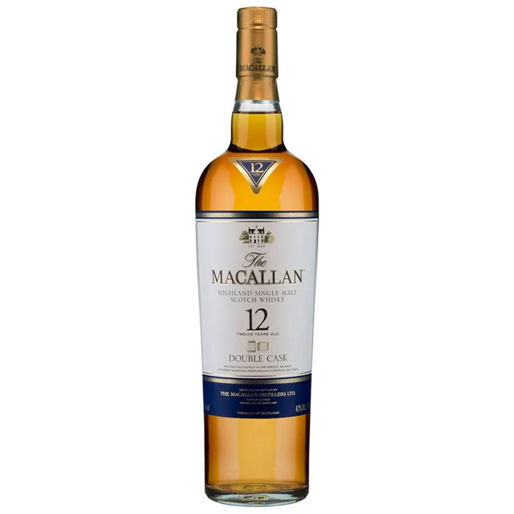 在庫処分セール 言い換え 12 MACALLAN THE WHISKEY DOUBLE Vinosylicores.com – 700ML CASK ウイスキー
