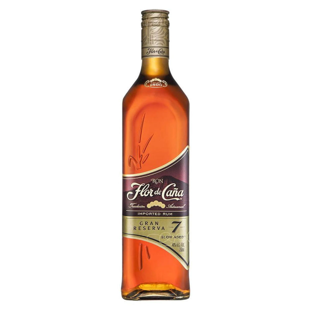 RON FLOR DE CAÑA GRAN RESERVA 7 AÑOS 750 ML