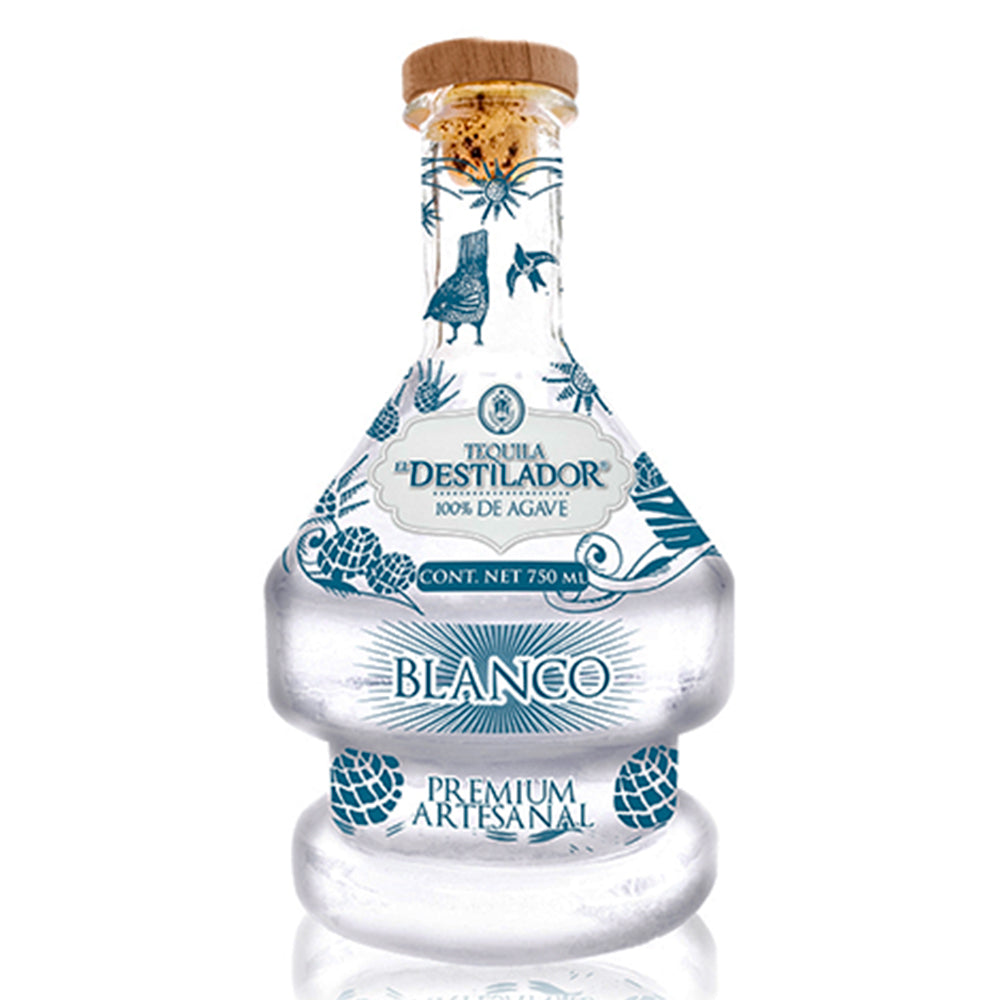 TEQUILA EL DESTILADOR ARTESANAL BLANCO 750ML