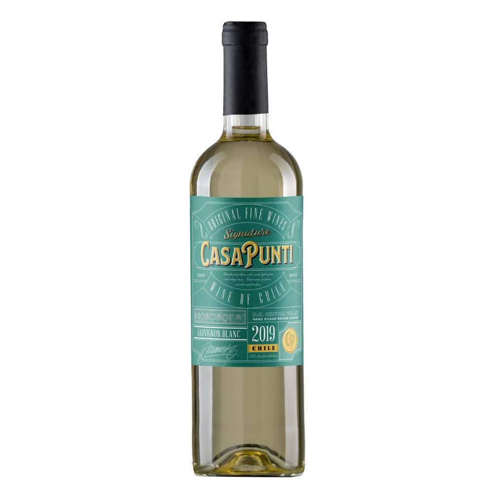 VINO BLANCO CASA PUNTI SAUVBLANC 750ML