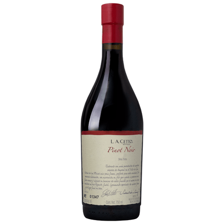 VINO TINTO BOUTIQUE PINOT NOIR L.A. CETTO 750ML - Vinosylicores.com