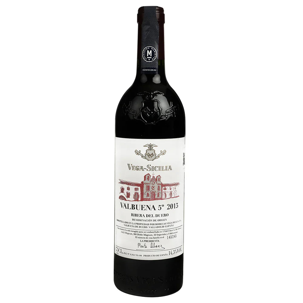 VINO TINTO ESPAñOL VEGA SICILIA VALBUENA 750ML