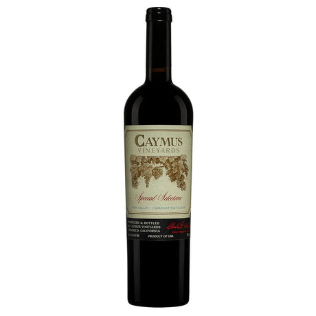 VINO TINTO CAYMUS SELECCION ESPECIAL CABSAUV 750ML - Vinosylicores.com