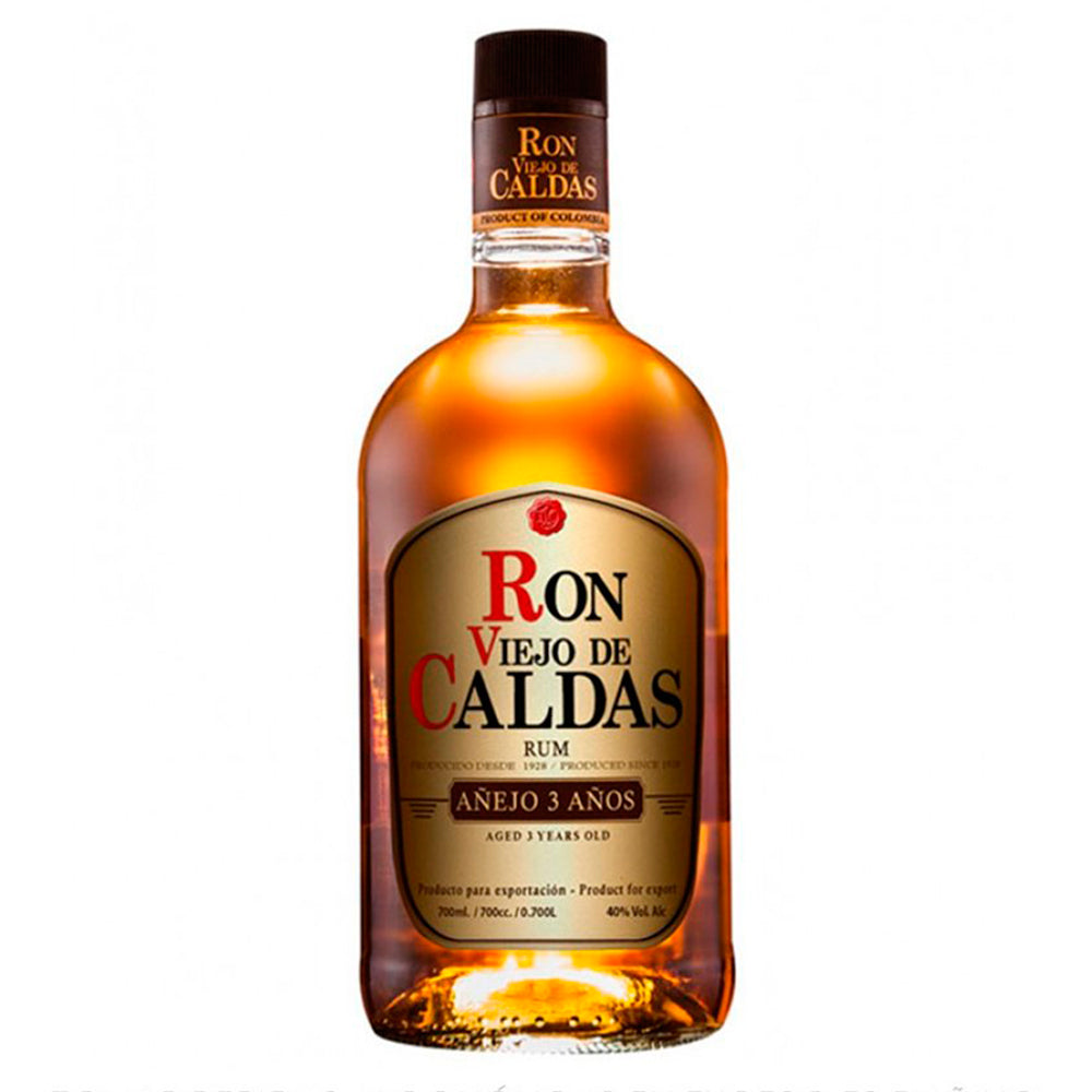 RON VIEJO DE CALDAS AÑEJO 3 AÑOS 750ML