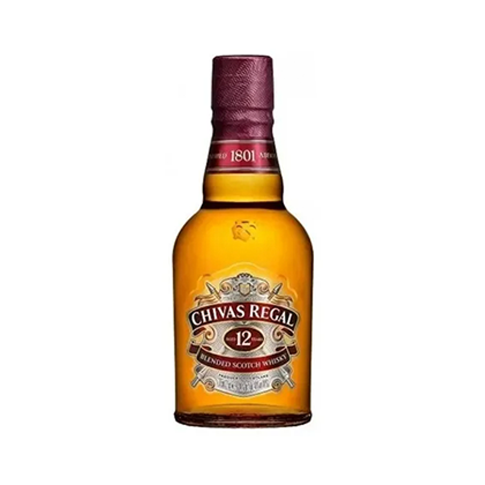 WHISKY CHIVAS REGAL 12 AÑOS 375ML