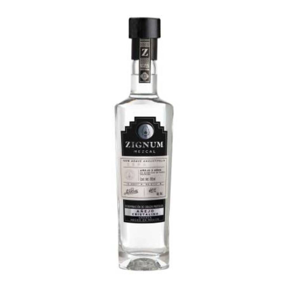 MEZCAL ZIGNUM AÑEJO CRISTALINO 700ML