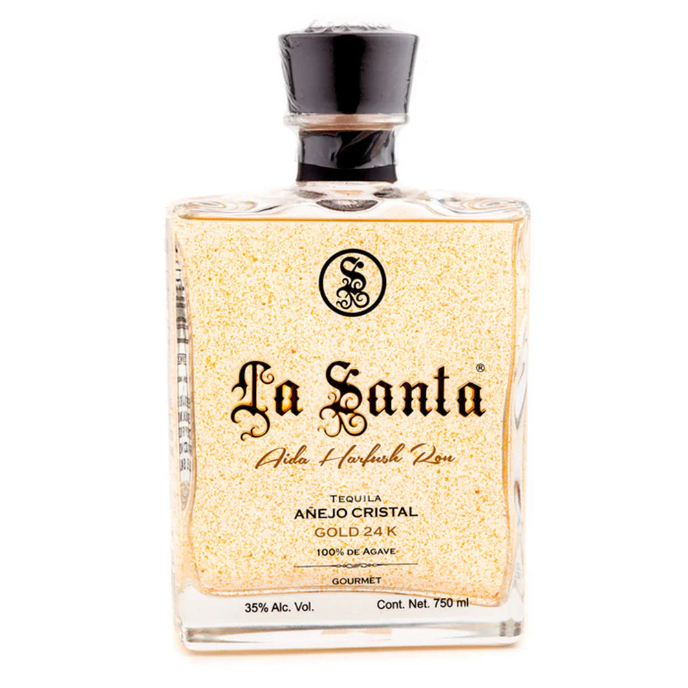 TEQUILA LA SANTA AñEJO CRISTAL 750ML