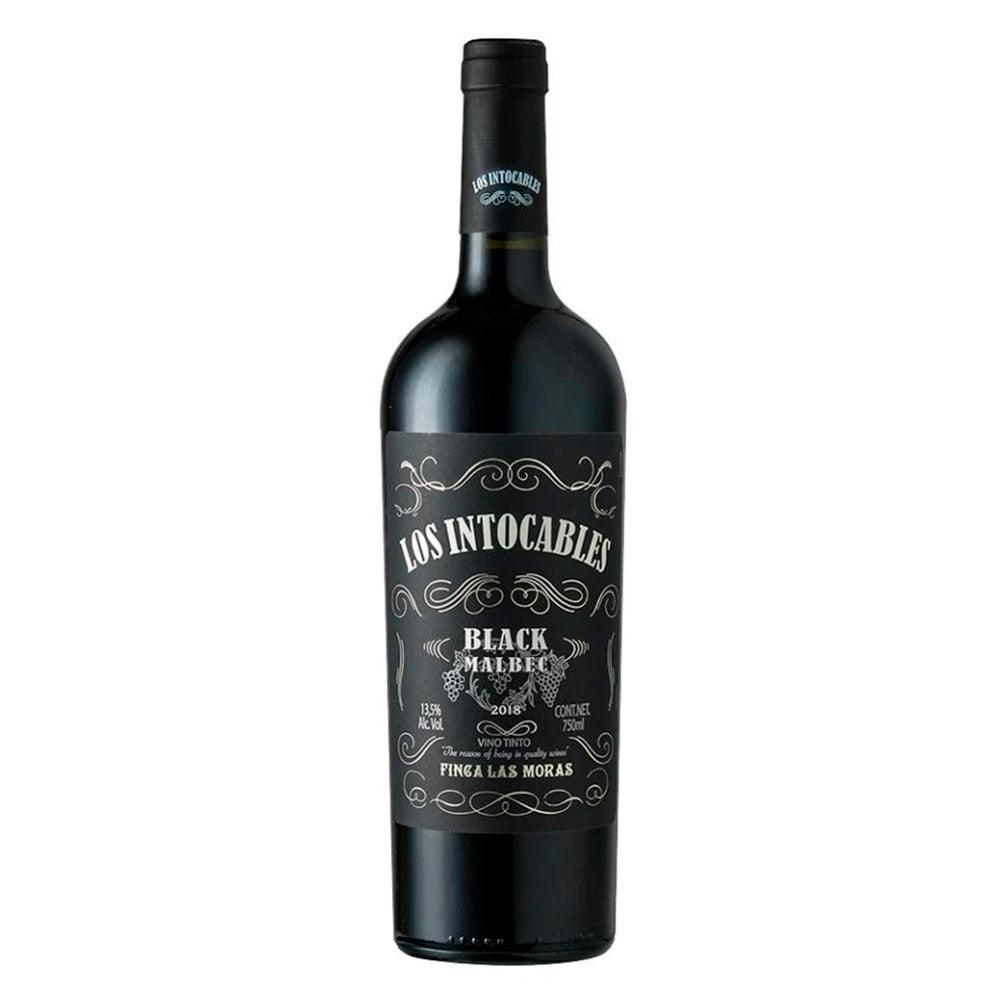 VINO TINTO LOS INTOCABLES BLACK MALBEC 750ML - Vinosylicores.com