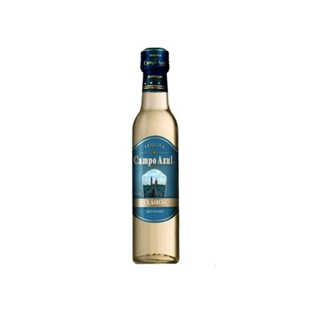 TEQUILA CAMPO AZUL CLASICO REPOSADO 375ML