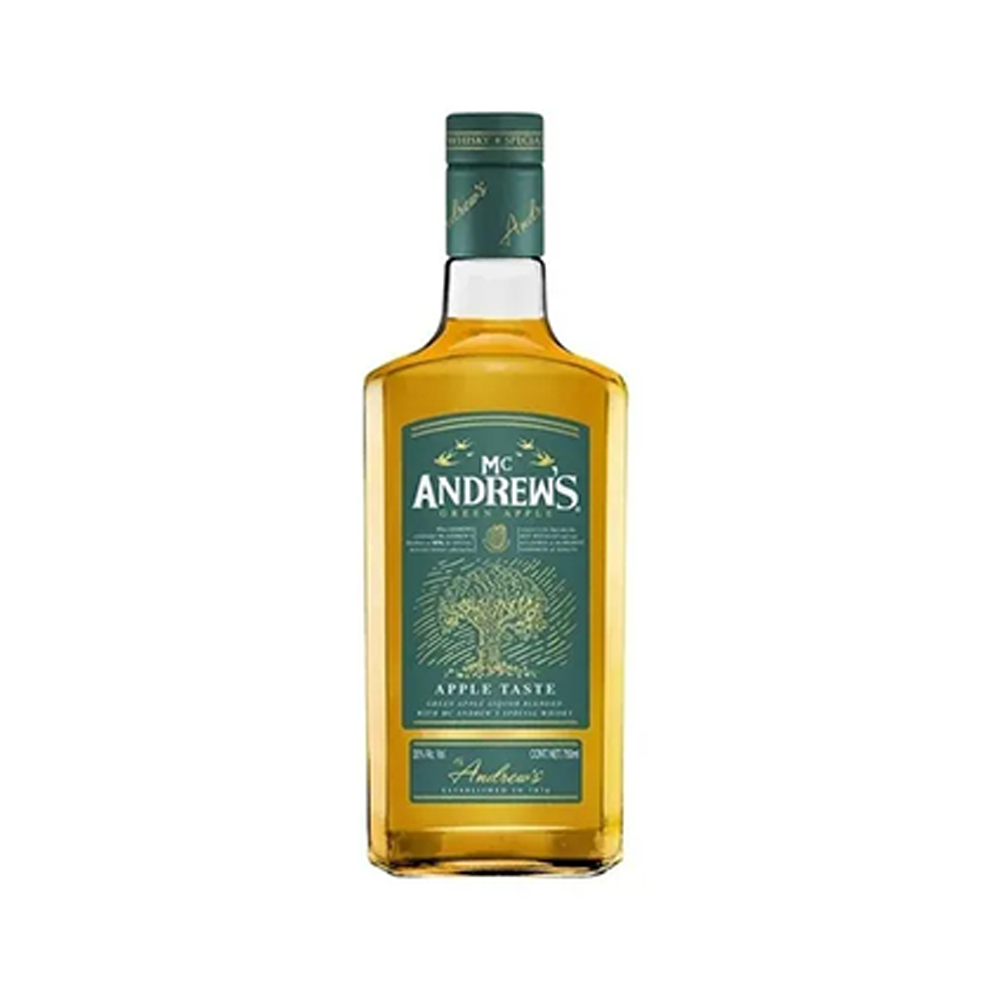 WHISKY MC ANDREW'S GREEN APPLE 750ML