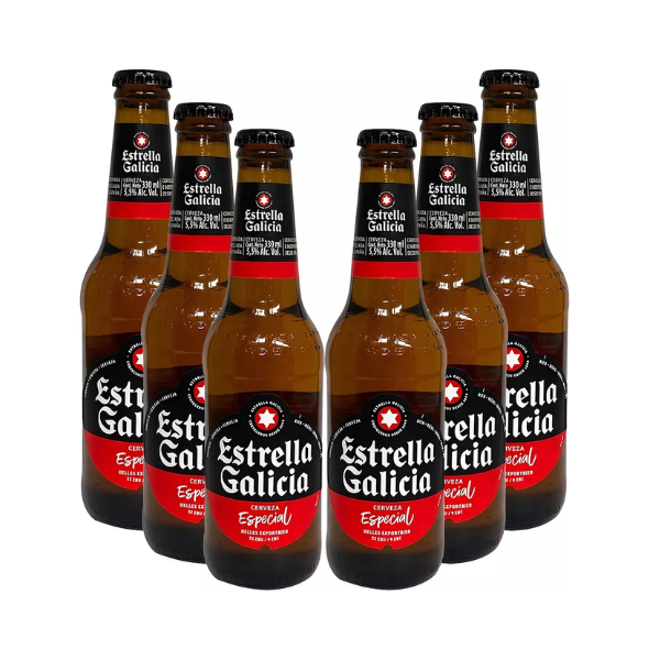 Pack De 12 Cerveza Estrella Galicia Especial 330