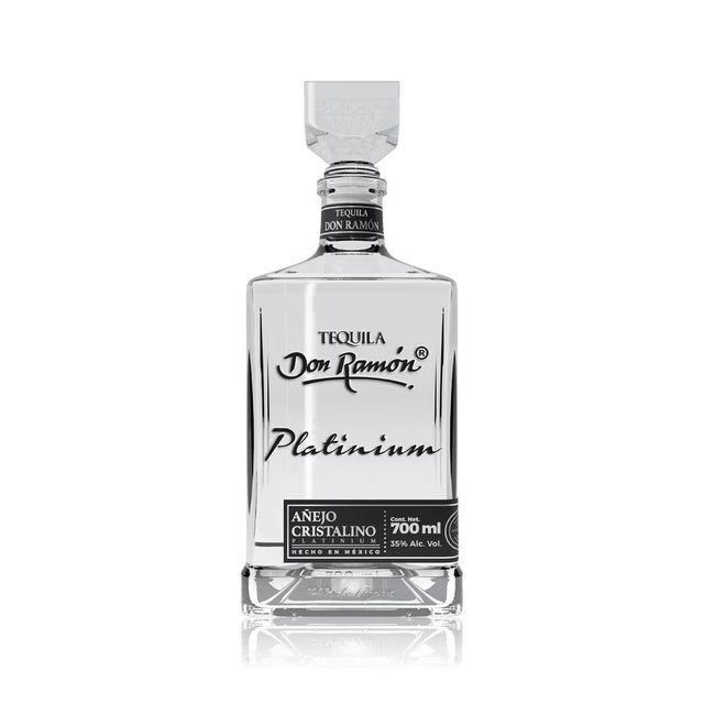 TEQUILA DON RAMÓN AÑEJO CRISTALINO PLATINUM 700 C/P - Vinosylicores.com