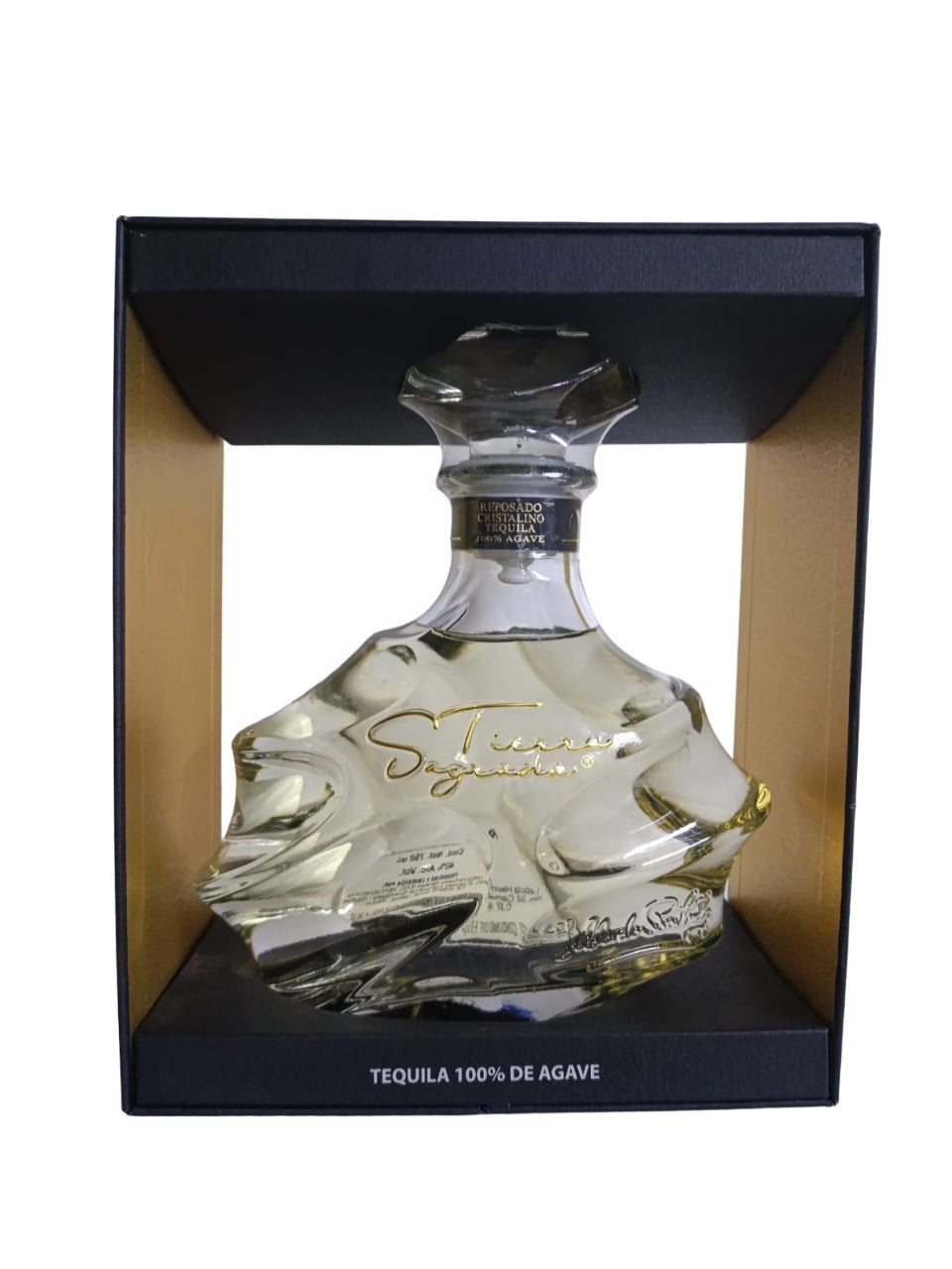 TEQUILA TIERRA SAGRADA REPOSADO CRISTALINO 750 ML