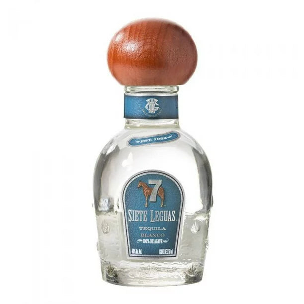 MINI TEQUILA 7 LEGUAS BLANCO 50 ML