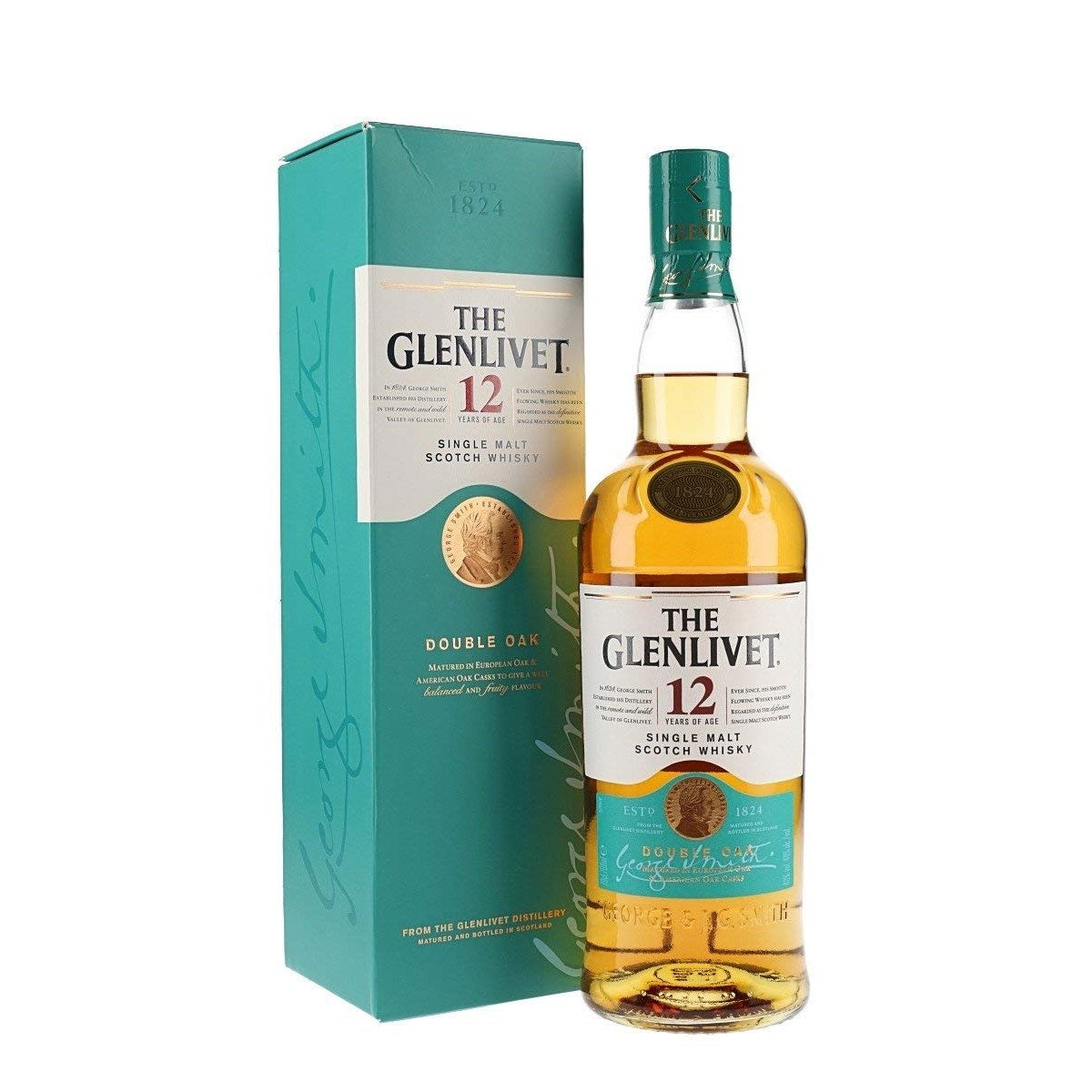 WHISKY THE GLENLIVET 12 AÑOS 700 ML