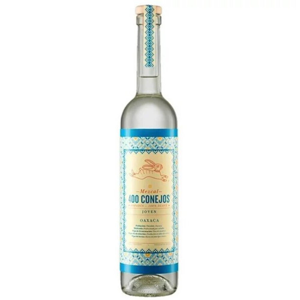 MEZCAL JOVEN 100% 400 CONEJOS 200ML