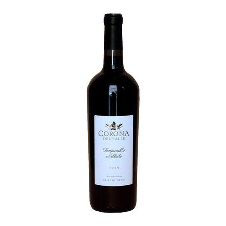 VINO TINTO CORONA DEL VALLE TEMPRANILLO-NEBBIOLO 750ML - Vinosylicores.com