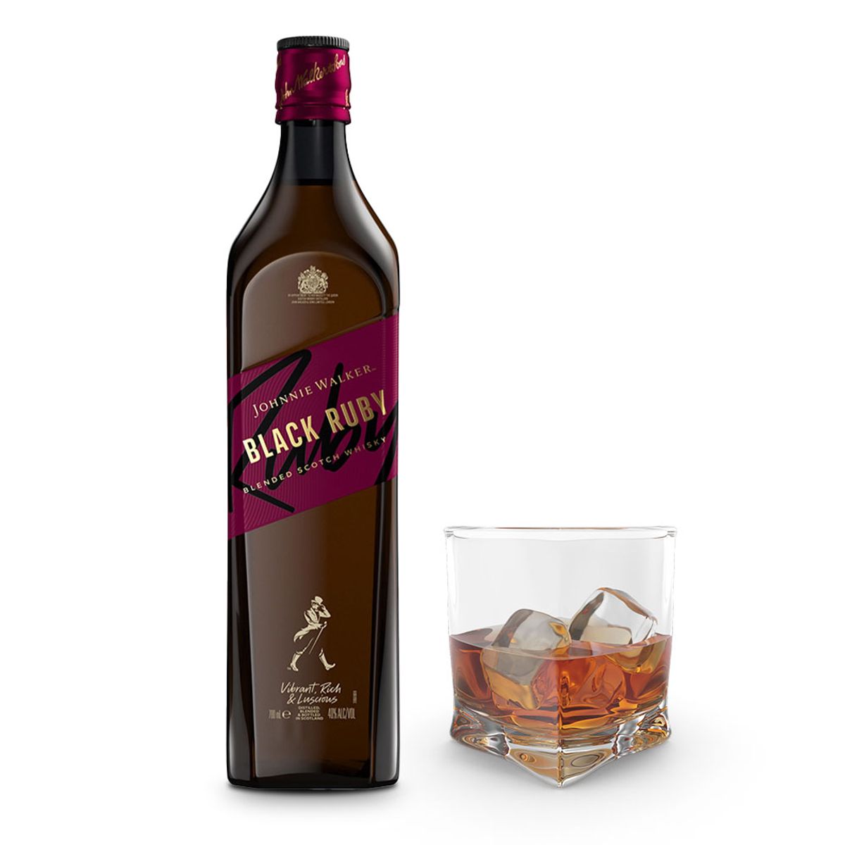 WHISKY JOHNNIE WALKER BLACK RUBY 750 ML