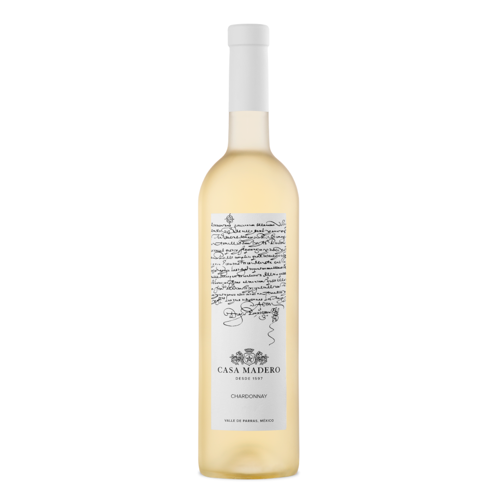 VINO BLANCO CASA MADERO CHARDONNAY 750ML