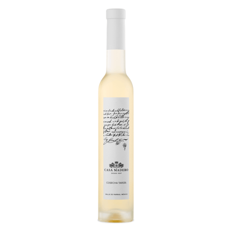 VINO DE POSTRE CASA MADERO COSECHA TARDIA 375ML - Vinosylicores.com