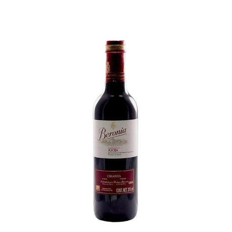 VINO TINTO BERONIA CRIANZA 375ML - Vinosylicores.com